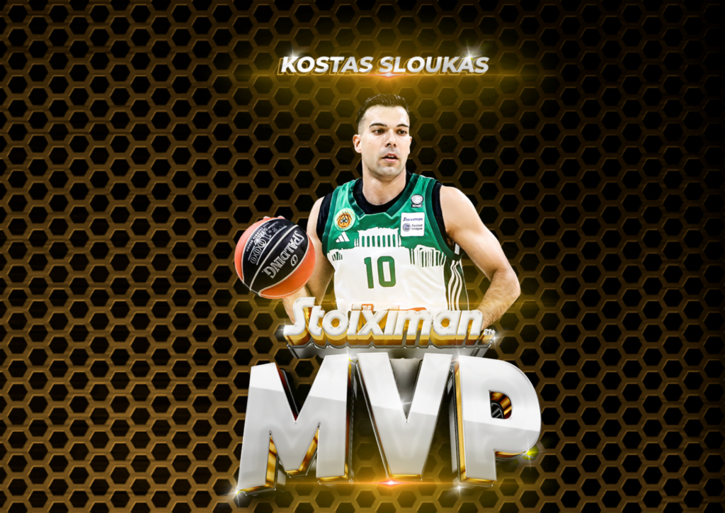 Ο Σλούκας είναι ο MVP της Basket League για πρώτη φορά στην καριέρα του