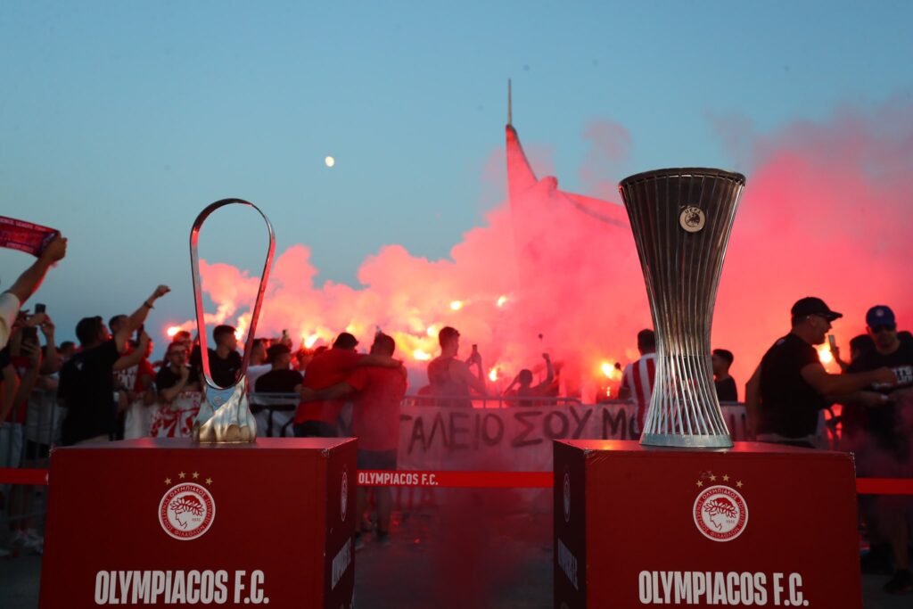 Στις 27 Ιουλίου έρχονται στην Πάτρα τα ευρωπαϊκά τρόπαια του Ολυμπιακού