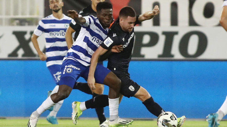 ΠΑΟΚ – Ατρόμητος 3-0: Άνετη επικράτηση εναντίον του Ατρόμητου των 10 παικτών