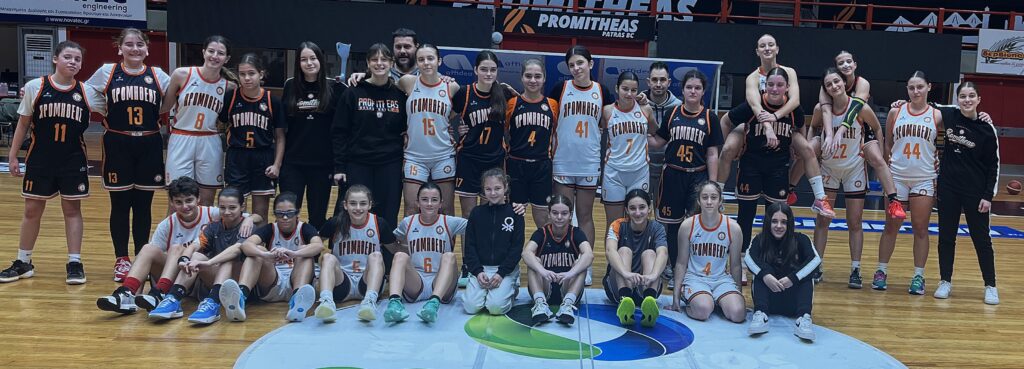 Πρωταθλήτριες ΕΣΚΑ-Η οι Κορασίδες του Προμηθέα